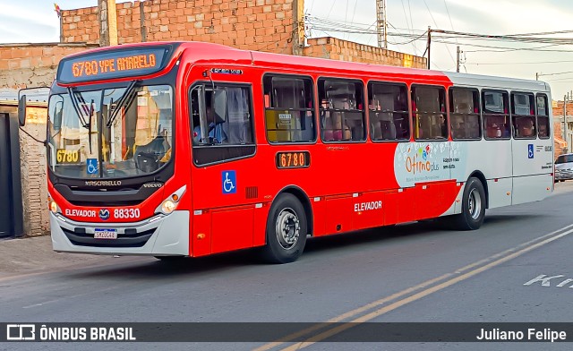 Viação Novo Retiro 88330 na cidade de Contagem, Minas Gerais, Brasil, por Juliano Felipe. Número da foto: #11289316.