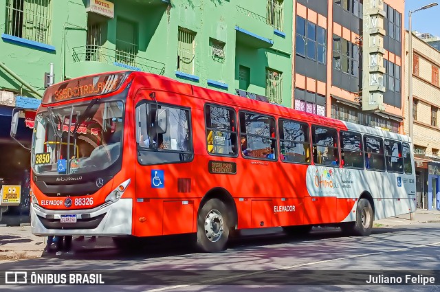 Viação Novo Retiro 88326 na cidade de Belo Horizonte, Minas Gerais, Brasil, por Juliano Felipe. ID da foto: 11289136.