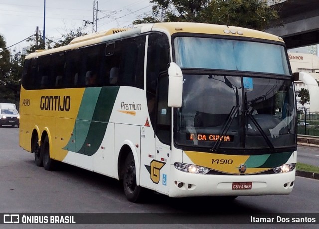 Empresa Gontijo de Transportes 14910 na cidade de Salvador, Bahia, Brasil, por Itamar dos Santos. ID da foto: 11290233.