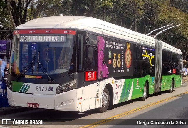 Next Mobilidade - ABC Sistema de Transporte 8179 na cidade de Diadema, São Paulo, Brasil, por Diego Cardoso da Silva. Número da foto: #11289067.