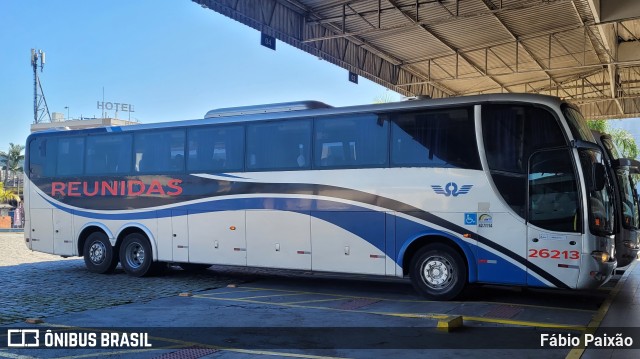 Reunidas Transportes Coletivos 26213 na cidade de Balneário Camboriú, Santa Catarina, Brasil, por Fábio Paixão. Número da foto: #11290694.