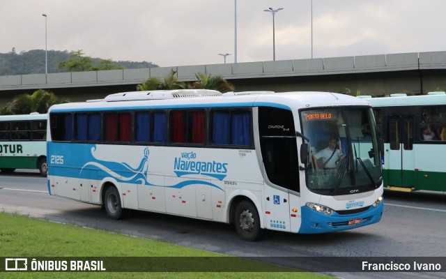 Viação Nossa Senhora dos Navegantes 2125 na cidade de Florianópolis, Santa Catarina, Brasil, por Francisco Ivano. ID da foto: 11290170.