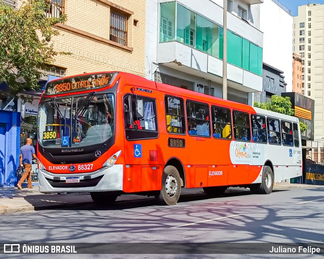 Viação Novo Retiro 88327 na cidade de Belo Horizonte, Minas Gerais, Brasil, por Juliano Felipe. ID da foto: 11289238.