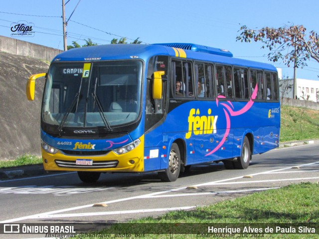 Rápido Expresso Fênix Viação 44025 na cidade de Campinas, São Paulo, Brasil, por Henrique Alves de Paula Silva. Número da foto: #11290261.