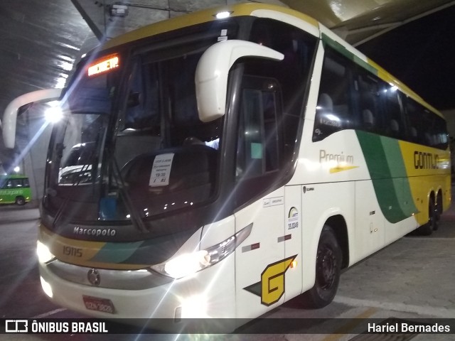 Empresa Gontijo de Transportes 19115 na cidade de Belo Horizonte, Minas Gerais, Brasil, por Hariel Bernades. Número da foto: #11291048.