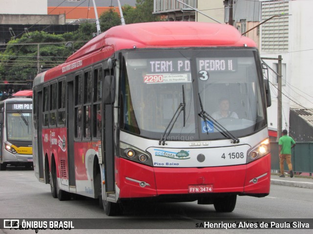 Himalaia Transportes > Ambiental Transportes Urbanos 4 1508 na cidade de São Paulo, São Paulo, Brasil, por Henrique Alves de Paula Silva. ID da foto: 11290320.