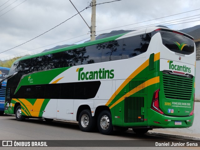 Tocantins Transportes e Turismo 3095 na cidade de Ouro Preto, Minas Gerais, Brasil, por Daniel Junior Sena. ID da foto: 11289614.