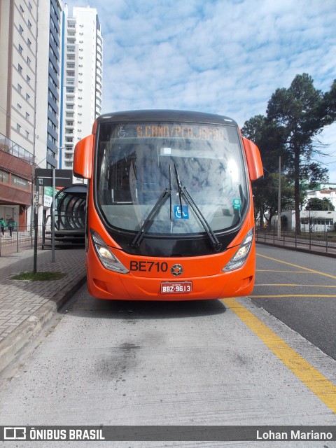 Transporte Coletivo Glória BE710 na cidade de Curitiba, Paraná, Brasil, por Lohan Mariano. ID da foto: 11288729.