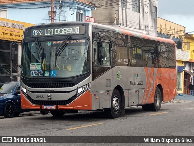 Viação Osasco 0933 na cidade de Osasco, São Paulo, Brasil, por William Bispo da Silva. Número da foto: #11247623.