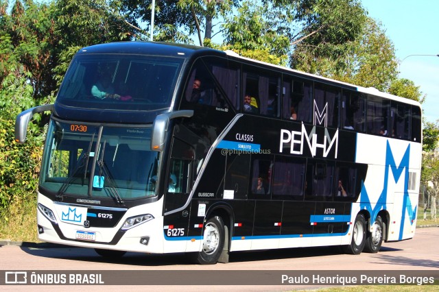 Empresa de Ônibus Nossa Senhora da Penha 61275 na cidade de Curitiba, Paraná, Brasil, por Paulo Henrique Pereira Borges. ID da foto: 11248026.