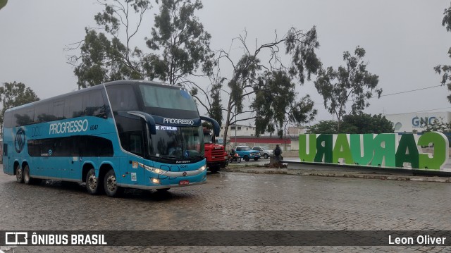 Auto Viação Progresso 6047 na cidade de Caruaru, Pernambuco, Brasil, por Leon Oliver. ID da foto: 11245813.