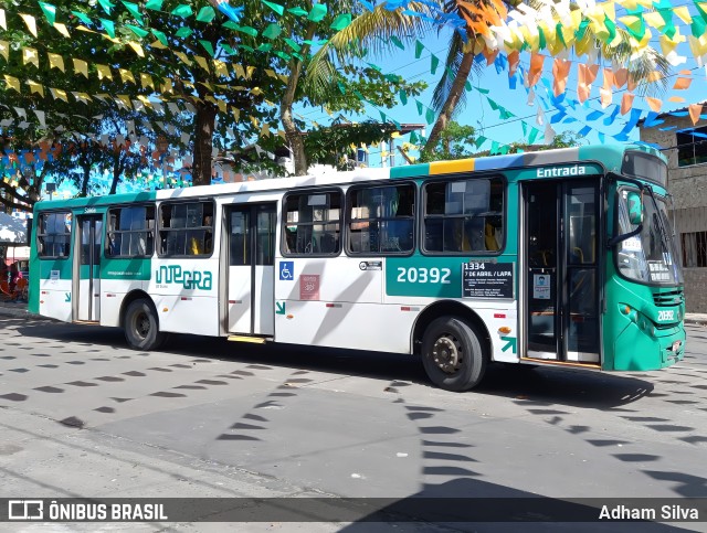 OT Trans - Ótima Salvador Transportes 20392 na cidade de Salvador, Bahia, Brasil, por Adham Silva. ID da foto: 11246491.