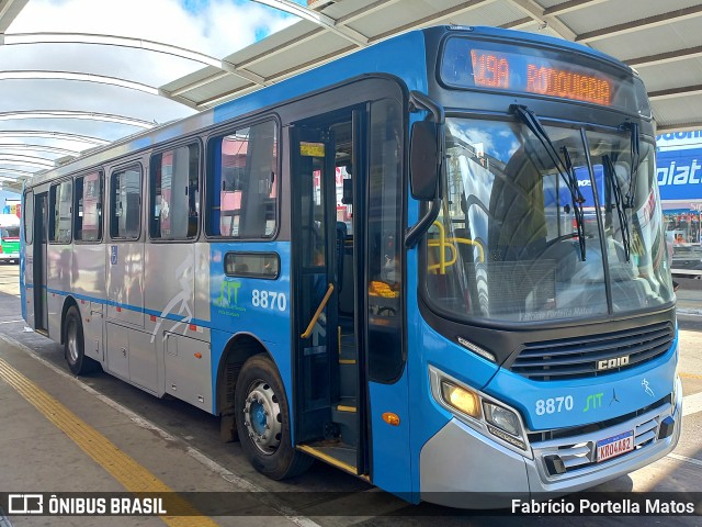 ATT - Atlântico Transportes e Turismo - Vitória da Conquista 8870 na cidade de Vitória da Conquista, Bahia, Brasil, por Fabrício Portella Matos. Número da foto: #11248627.