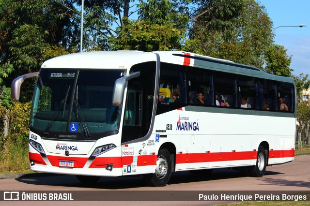 Expresso Maringá 6530 na cidade de Curitiba, Paraná, Brasil, por Paulo Henrique Pereira Borges. Número da foto: #11248015.
