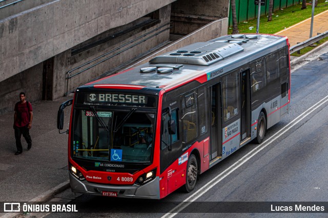 Express Transportes Urbanos Ltda 4 8089 na cidade de São Paulo, São Paulo, Brasil, por Lucas Mendes. ID da foto: 11248682.