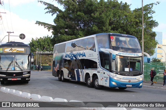 Empresa de Transportes Andorinha 7404 na cidade de São Paulo, São Paulo, Brasil, por Paulo Alexandre da Silva. ID da foto: 11246732.