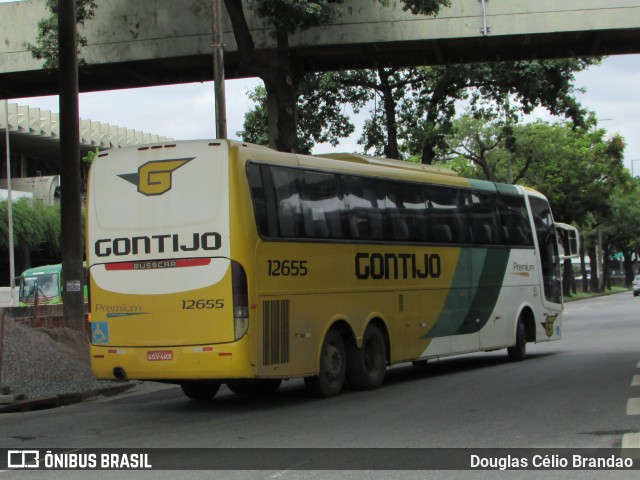 Empresa Gontijo de Transportes 12655 na cidade de Belo Horizonte, Minas Gerais, Brasil, por Douglas Célio Brandao. ID da foto: 11248506.