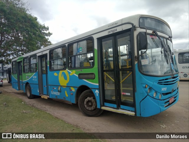 Serramar Transporte Coletivo 14110 na cidade de Serra, Espírito Santo, Brasil, por Danilo Moraes. Número da foto: #11247163.