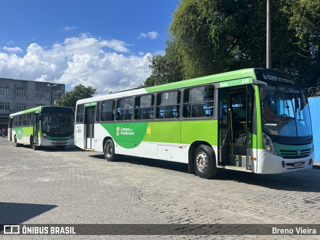Viação Jacarandá de Campos 1 011 na cidade de Campos dos Goytacazes, Rio de Janeiro, Brasil, por Breno Vieira. Número da foto: #11247302.