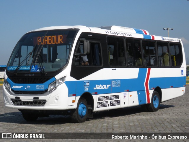 Auto Viação Jabour D86138 na cidade de Rio de Janeiro, Rio de Janeiro, Brasil, por Roberto Marinho - Ônibus Expresso. Número da foto: #11245550.