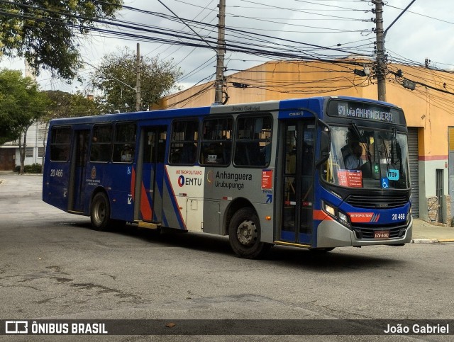 Auto Viação Urubupungá 20.466 na cidade de São Paulo, São Paulo, Brasil, por João Gabriel. ID da foto: 11247224.