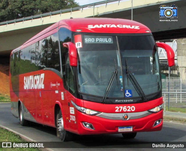 Viação Santa Cruz 27620 na cidade de Campinas, São Paulo, Brasil, por Danilo Augusto. Número da foto: #11245900.