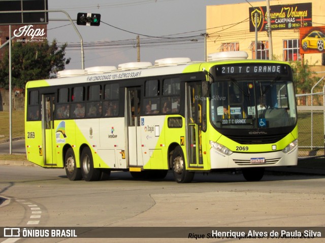 Itajaí Transportes Coletivos 2069 na cidade de Campinas, São Paulo, Brasil, por Henrique Alves de Paula Silva. Número da foto: #11247506.