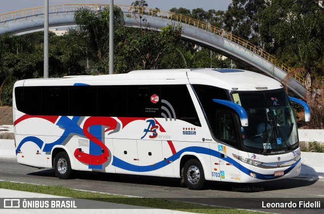 AS Service 5703 na cidade de São Paulo, São Paulo, Brasil, por Leonardo Fidelli. ID da foto: 11247982.