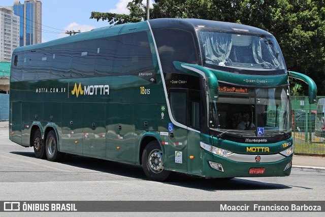 Viação Motta 18015 na cidade de São Paulo, São Paulo, Brasil, por Moaccir  Francisco Barboza. Número da foto: #11246559.