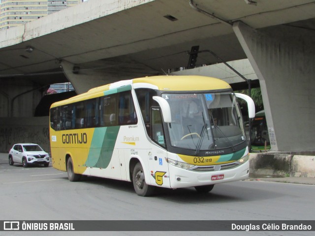 Empresa Gontijo de Transportes 0321013 na cidade de Belo Horizonte, Minas Gerais, Brasil, por Douglas Célio Brandao. ID da foto: 11247699.