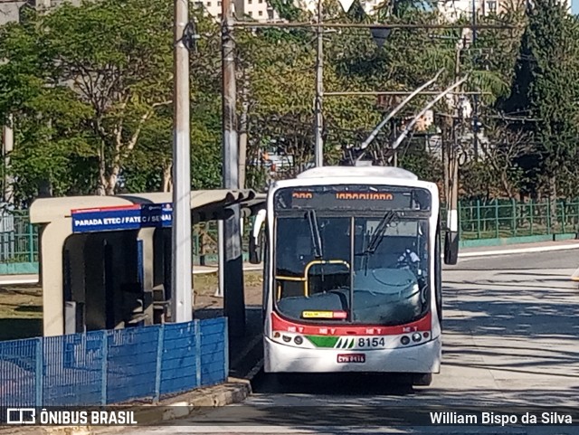 Next Mobilidade - ABC Sistema de Transporte 8154 na cidade de São Bernardo do Campo, São Paulo, Brasil, por William Bispo da Silva. Número da foto: #11291915.