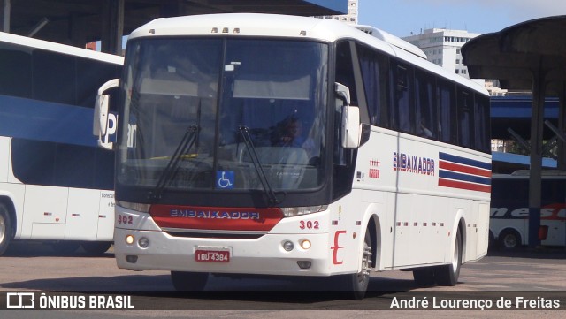 Expresso Embaixador 302 na cidade de Porto Alegre, Rio Grande do Sul, Brasil, por André Lourenço de Freitas. ID da foto: 11292809.