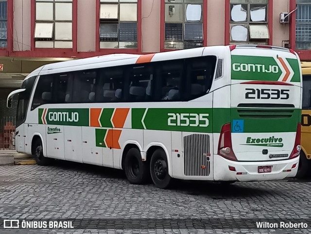 Empresa Gontijo de Transportes 21535 na cidade de Governador Valadares, Minas Gerais, Brasil, por Wilton Roberto. Número da foto: #11293267.