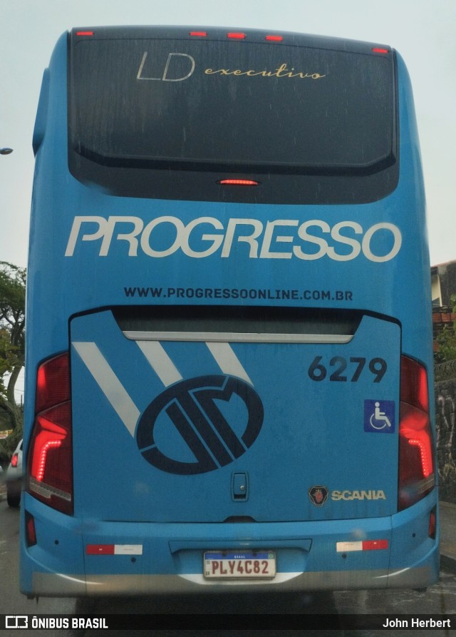 Auto Viação Progresso 6279 na cidade de Natal, Rio Grande do Norte, Brasil, por John Herbert. Número da foto: #11291679.