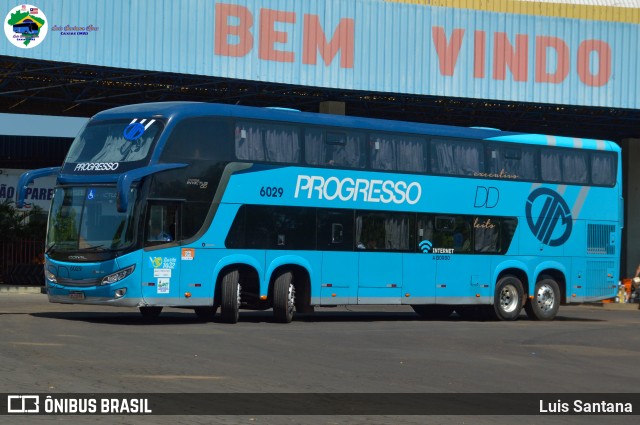 Auto Viação Progresso 6029 na cidade de Caxias, Maranhão, Brasil, por Luis Santana. Número da foto: #11293043.