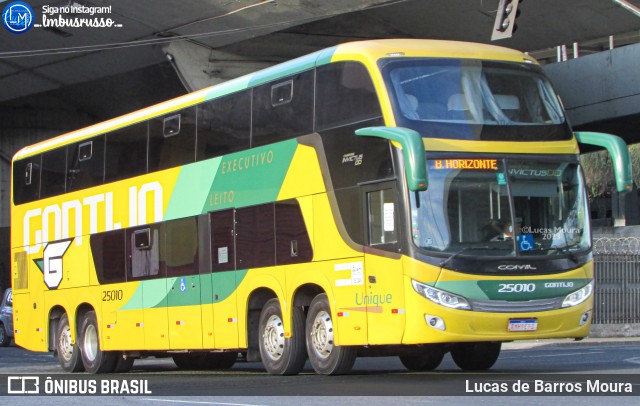 Empresa Gontijo de Transportes 25010 na cidade de Belo Horizonte, Minas Gerais, Brasil, por Lucas de Barros Moura. Número da foto: #11291138.