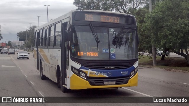 Auto Viação Três Amigos B44556 na cidade de Rio de Janeiro, Rio de Janeiro, Brasil, por Lucas Machado. ID da foto: 11291314.