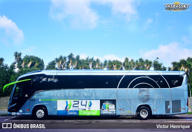 Viação Garcia 82088 na cidade de Curitiba, Paraná, Brasil, por Victor Henrique. ID da foto: 11292189.