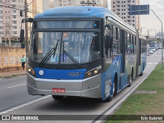 VB Transportes e Turismo 1447 na cidade de Campinas, São Paulo, Brasil, por Eric Gabriel. Número da foto: #11292684.