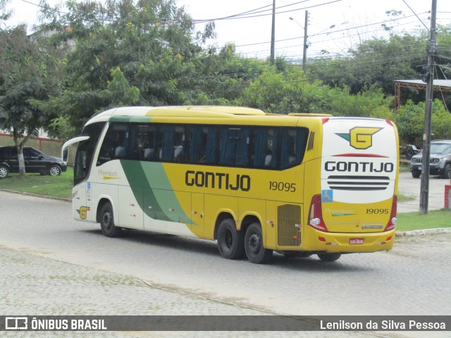 Empresa Gontijo de Transportes 19095 na cidade de Caruaru, Pernambuco, Brasil, por Lenilson da Silva Pessoa. ID da foto: 11293476.