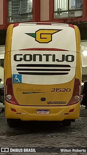 Empresa Gontijo de Transportes 21520 na cidade de Governador Valadares, Minas Gerais, Brasil, por Wilton Roberto. Número da foto: #11293152.