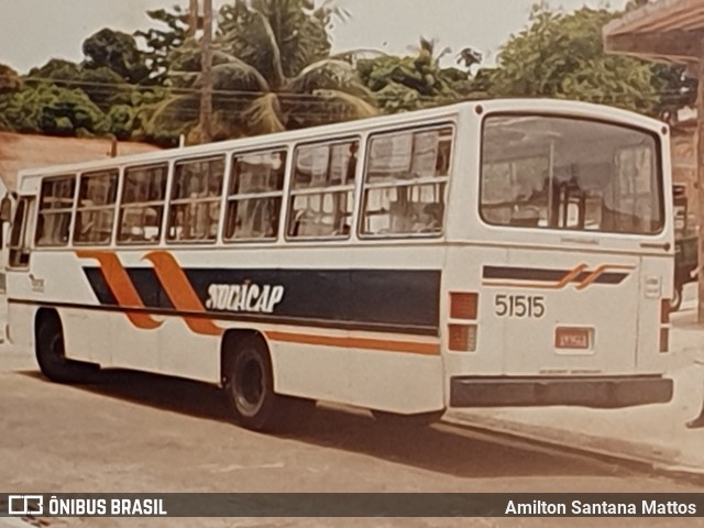 Viação Novacap 51515 na cidade de Rio de Janeiro, Rio de Janeiro, Brasil, por Amilton Santana Mattos. Número da foto: #11291512.