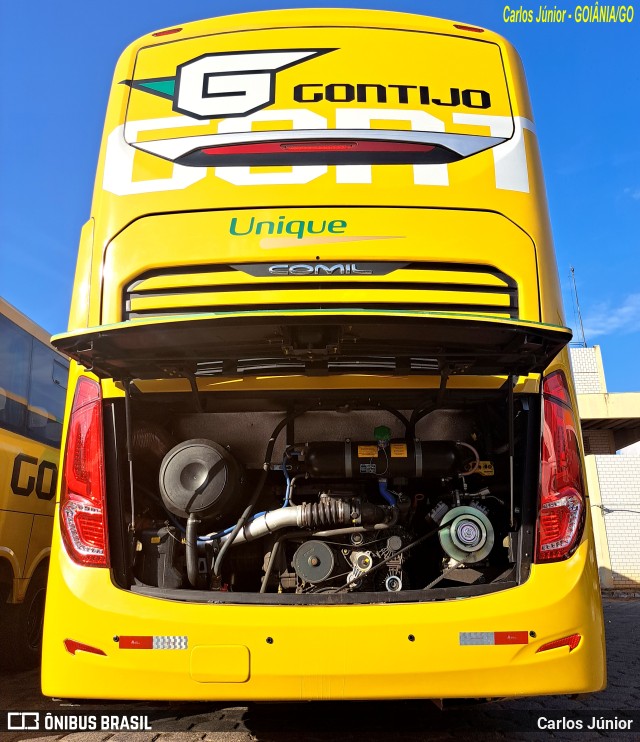Empresa Gontijo de Transportes 25020 na cidade de Goiânia, Goiás, Brasil, por Carlos Júnior. Número da foto: #11292375.
