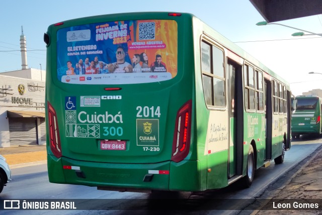 Rápido Cuiabá Transporte Urbano 2014 na cidade de Cuiabá, Mato Grosso, Brasil, por Leon Gomes. ID da foto: 11293204.