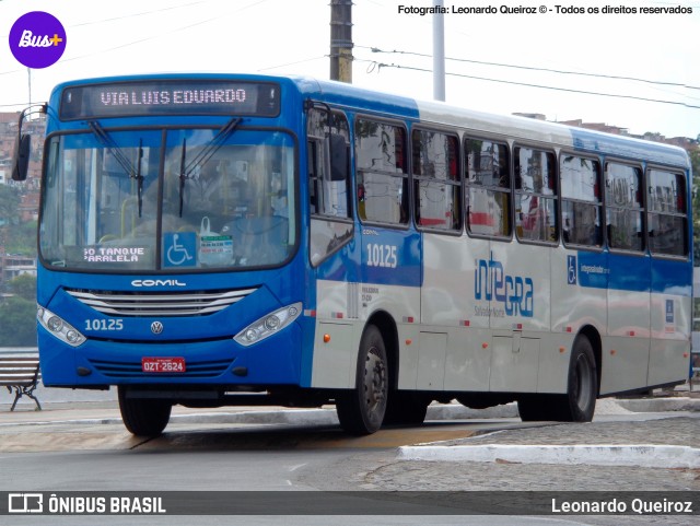 Concessionária Salvador Norte - CSN Transportes 10125 na cidade de Salvador, Bahia, Brasil, por Leonardo Queiroz. Número da foto: #11292356.