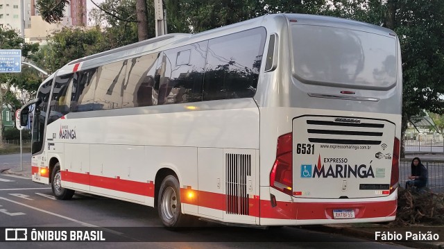 Expresso Maringá 6531 na cidade de Curitiba, Paraná, Brasil, por Fábio Paixão. ID da foto: 11292395.