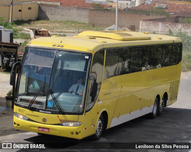 Viação Itapemirim 8627 na cidade de Caruaru, Pernambuco, Brasil, por Lenilson da Silva Pessoa. ID da foto: 11294831.