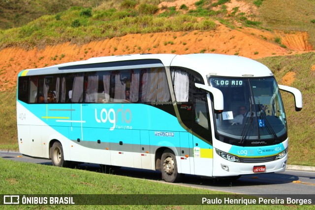 Log Rio Transporte e Turismo 404 na cidade de Aparecida, São Paulo, Brasil, por Paulo Henrique Pereira Borges. Número da foto: #11293714.