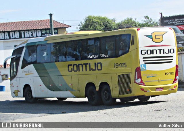 Empresa Gontijo de Transportes 19415 na cidade de Resende, Rio de Janeiro, Brasil, por Valter Silva. ID da foto: 11293850.