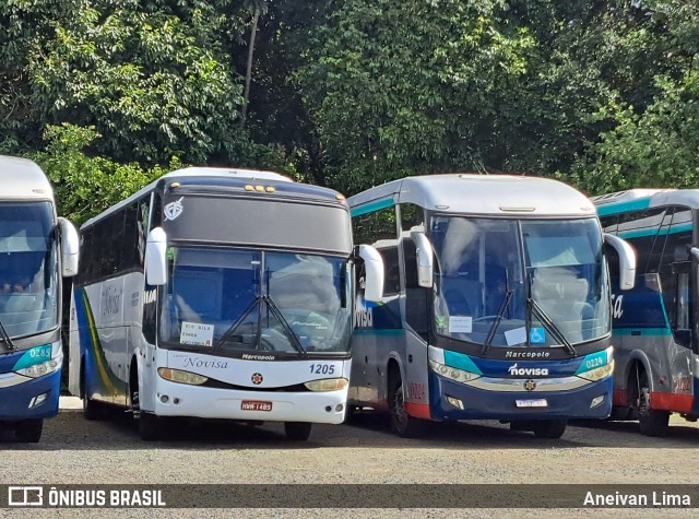 Novisa Transportes Rodoviários e Serviços 1205 na cidade de Camaçari, Bahia, Brasil, por Aneivan Lima. Número da foto: #11294223.